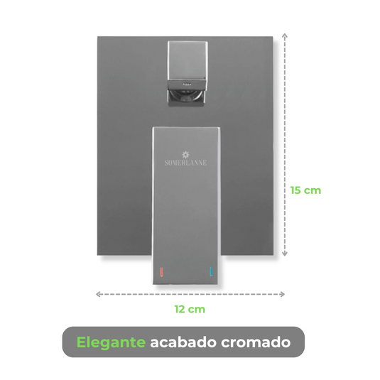 Monomando Con Desviador Cromado Para Regadera Y Ducha