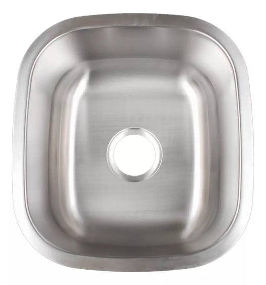 Tarja De Una Tina De Acero Inoxidable