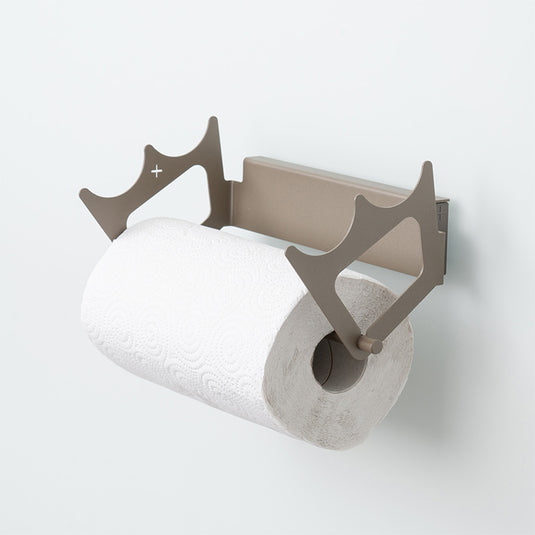 PORTA ROTOLI DOPPIO SCOTTEX E ALLUMINIO