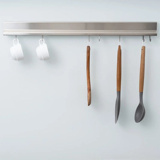 BARRA 7 GANCI (60cm) - Aluminio