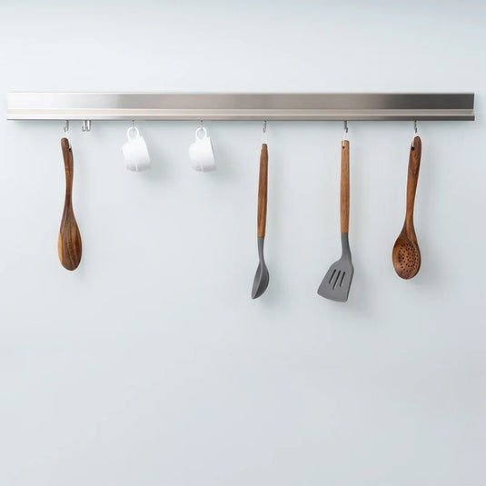 BARRA 8 GANCI (90cm) - Aluminio