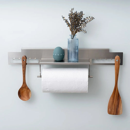 PORTA SCOTTEX + BARRA APPENDI E AGGANCIA - Aluminio
